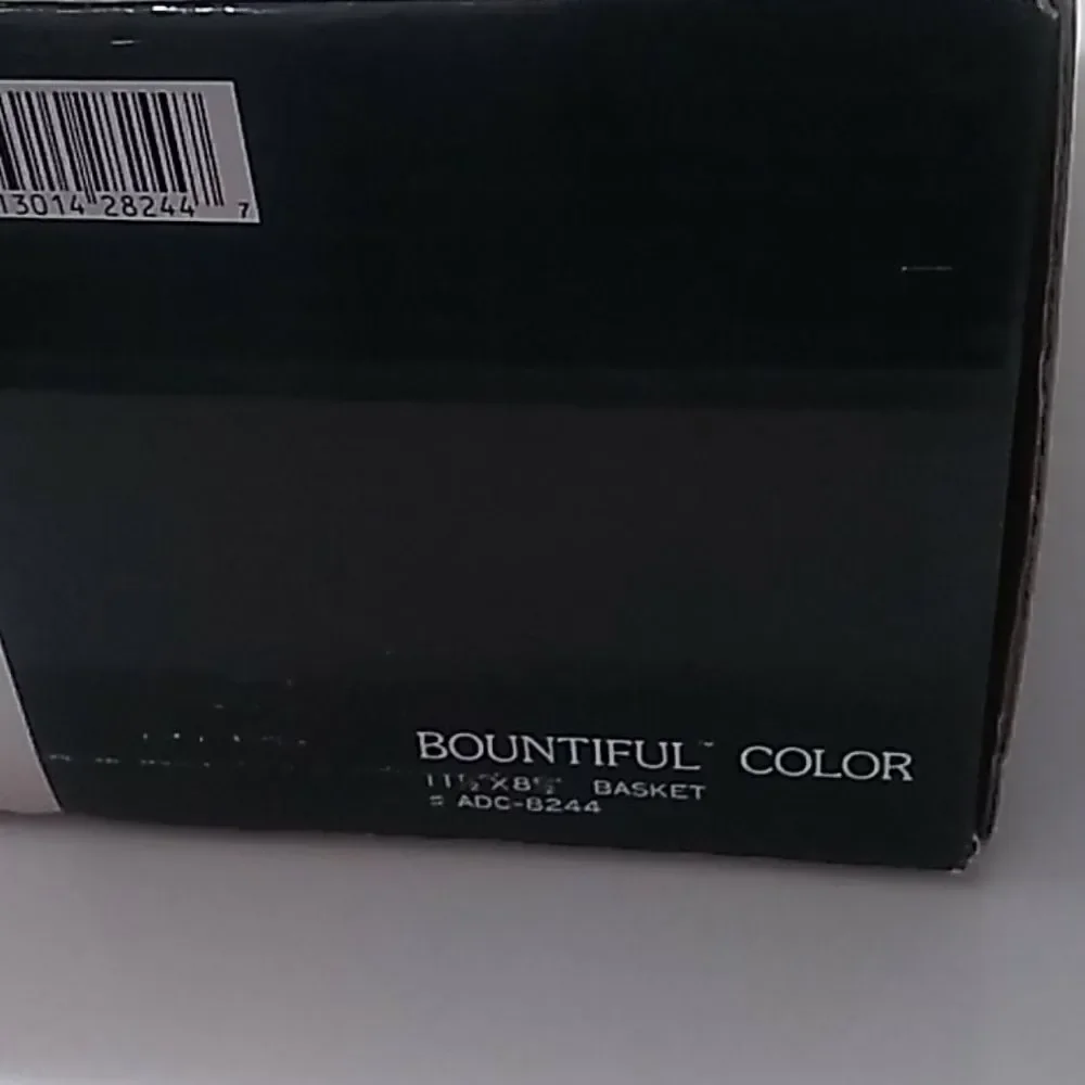 Bountiful Color Glass Basket